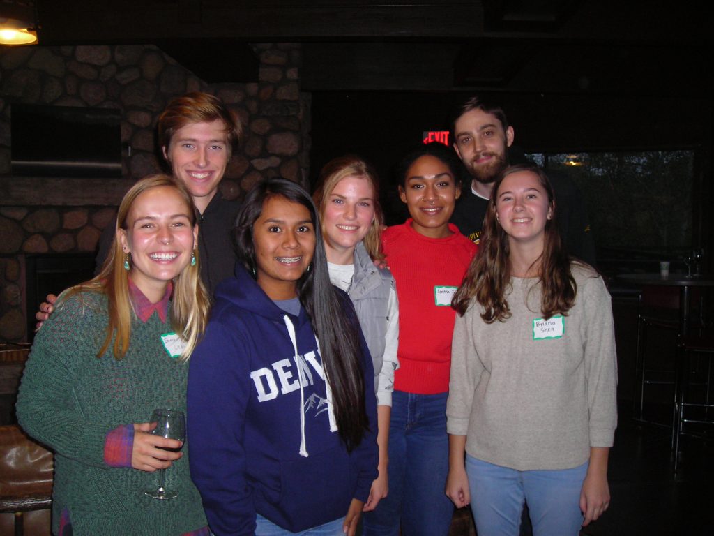 WGF Student Advisory Group at 2019 Annual Meeting