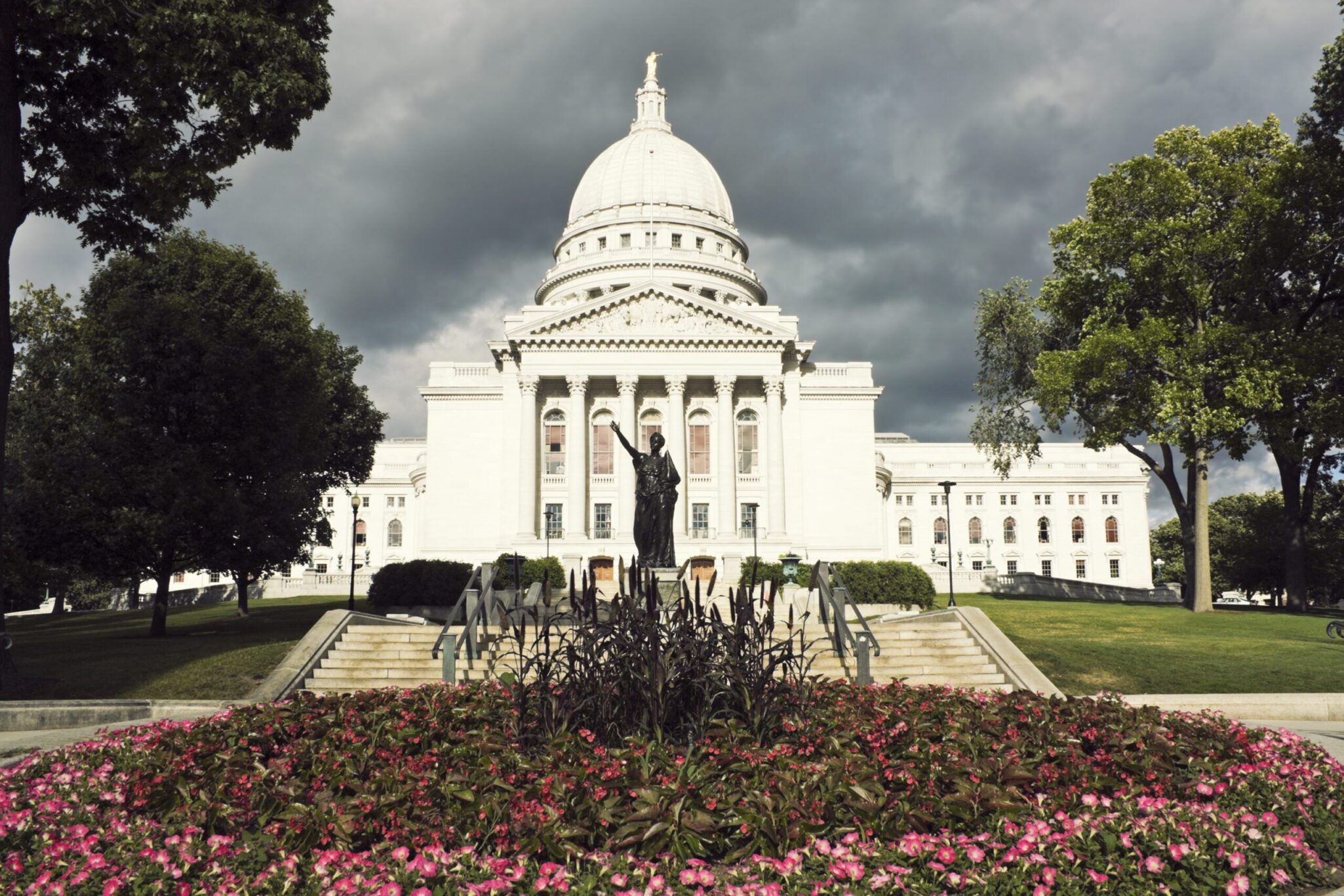State,Capitol,Building,In,Madison,,Wisconsin