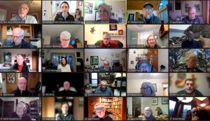 gallery of attendees at WGF virtual annual meeting 2023
